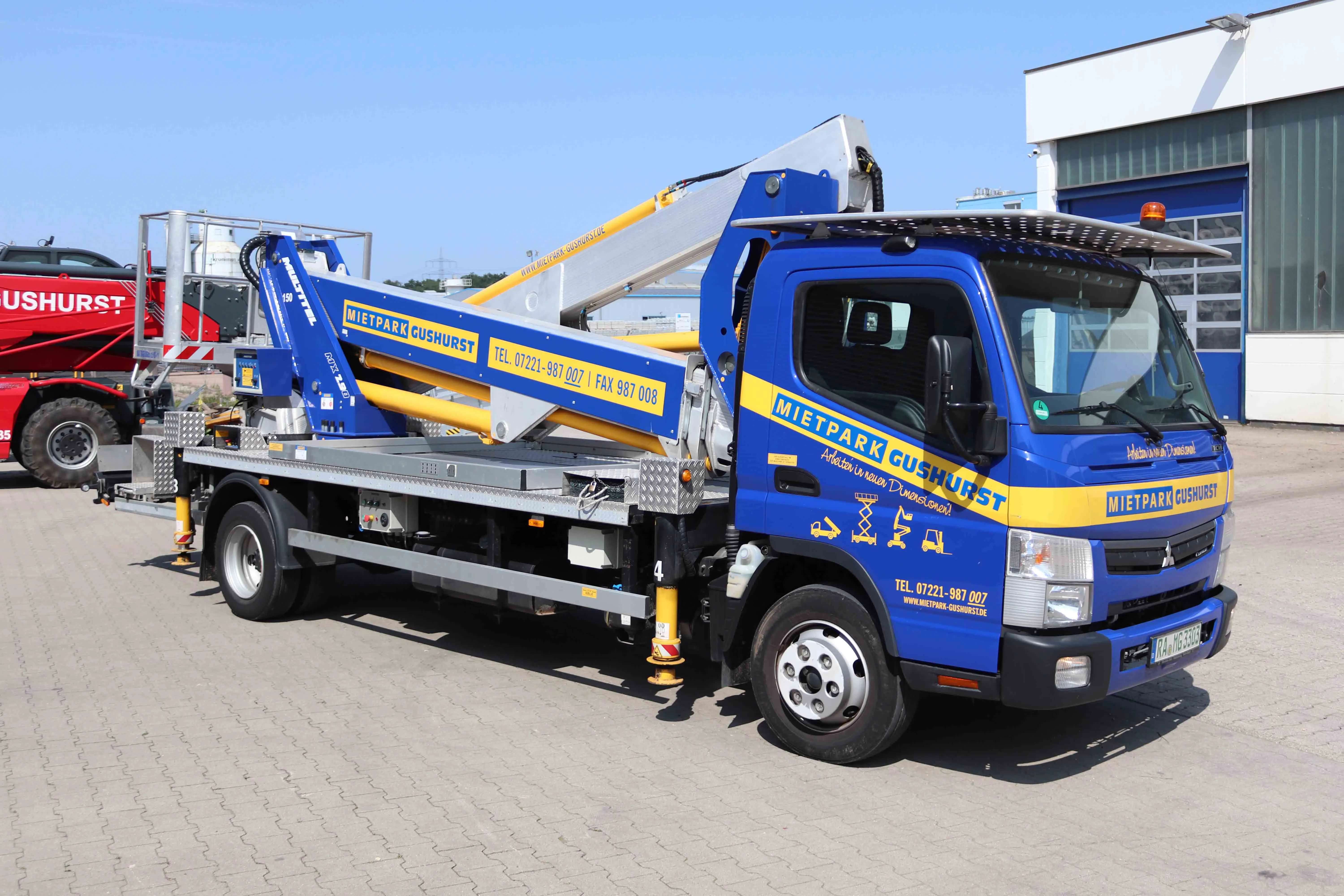 Multitel LKW Arbeitsbühne MX 290 (Int. Nr. 150)