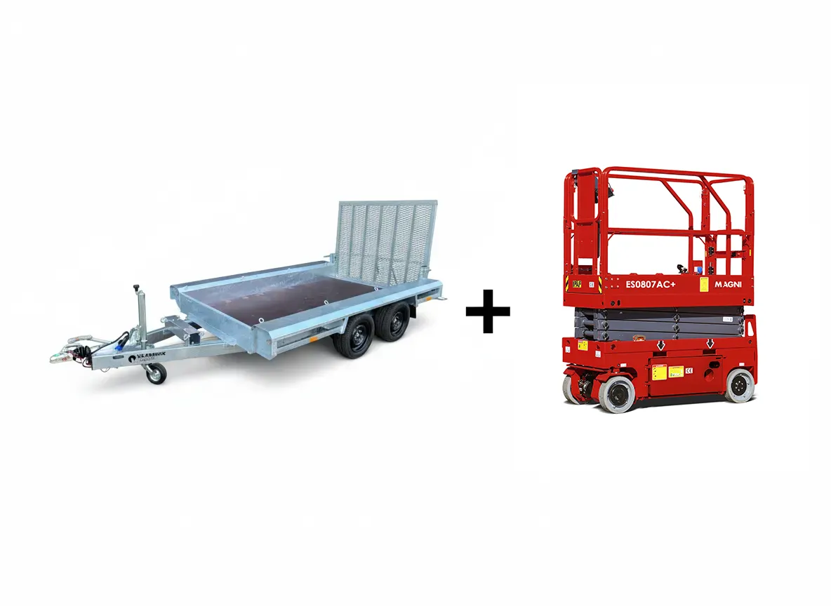 Hubsteiger Magni ES0807AC+ und Anhänger Kaufen 