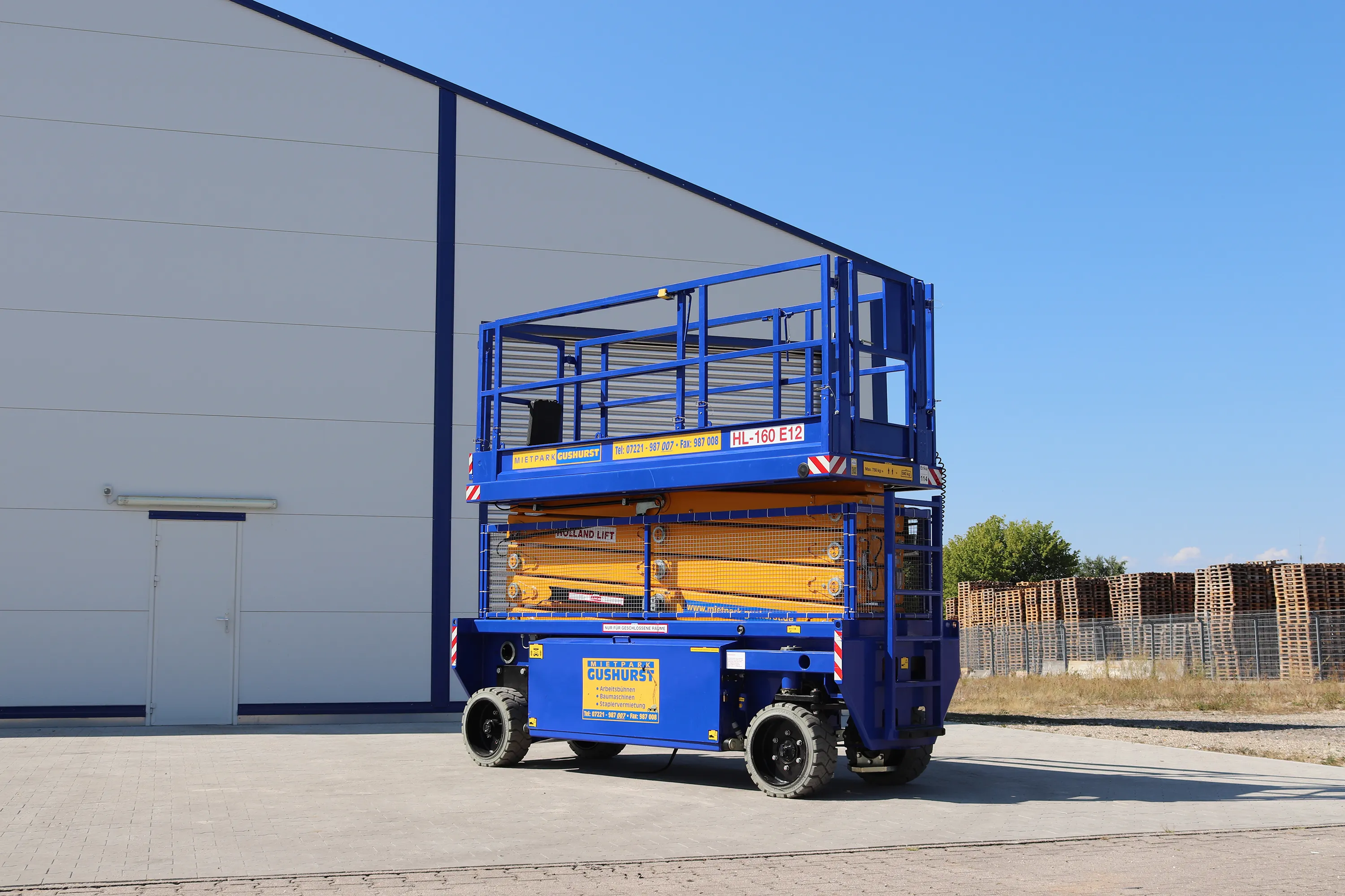 Holland Lift Elektro-Scherenbühne HL 160 E12 