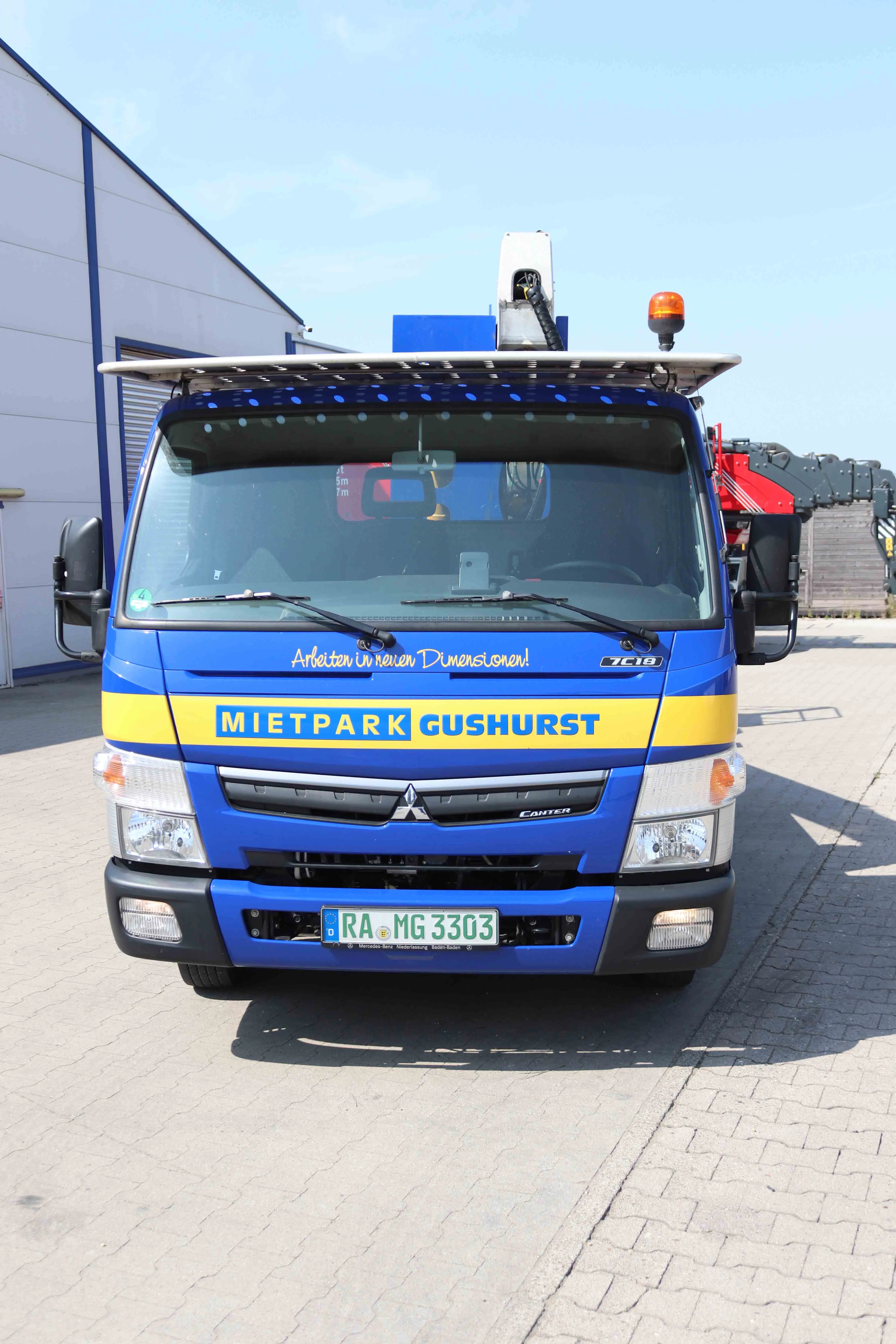 Multitel LKW Arbeitsbühne MX 290 (Int. Nr. 150)