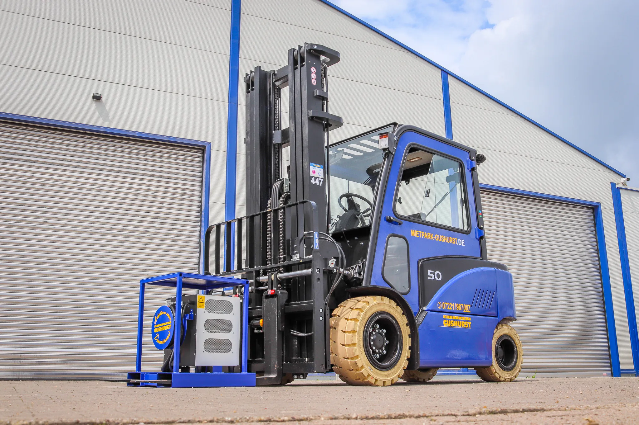 EP Equipment Elektro-Stapler CPD50F8 - 6000 