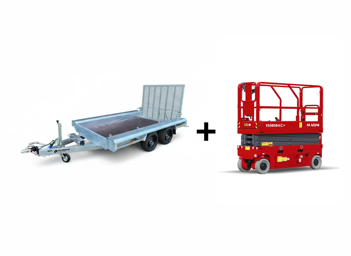 Hubsteiger Magni ES0808AC+ und Anhänger Kaufen