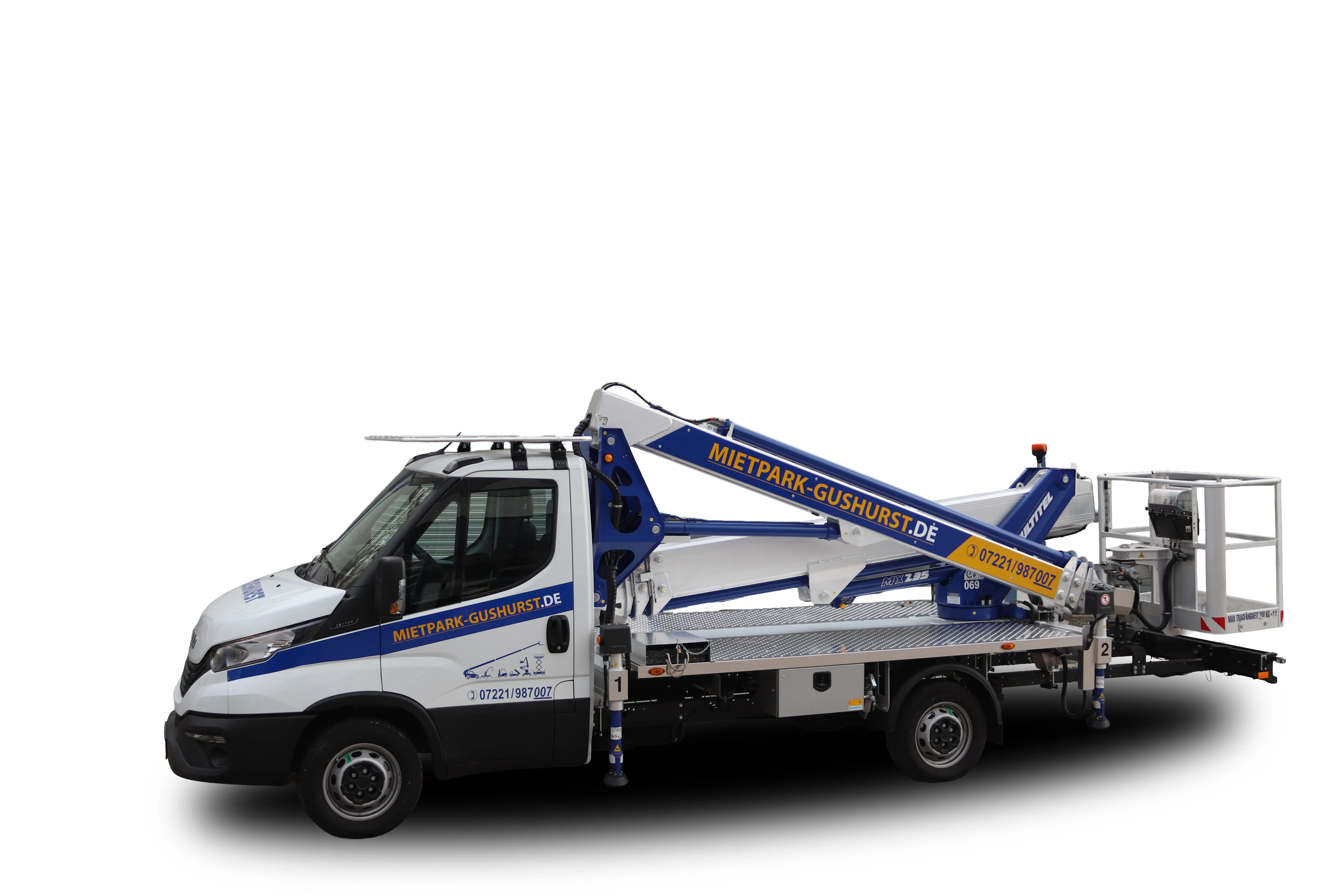 Multitel LKW Arbeitsbühne MX235