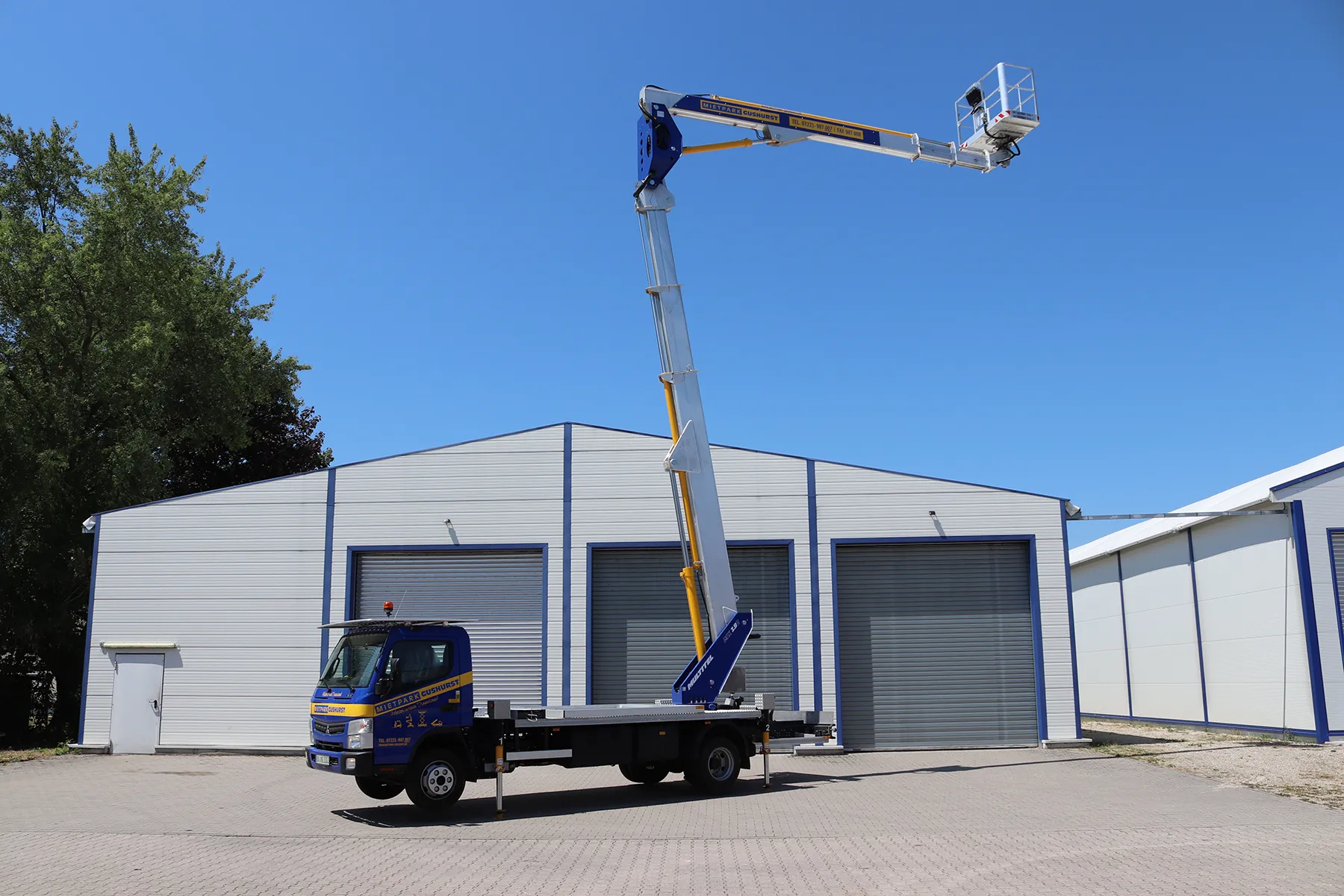Multitel LKW Arbeitsbühne MX 290 (Int. Nr. 150)