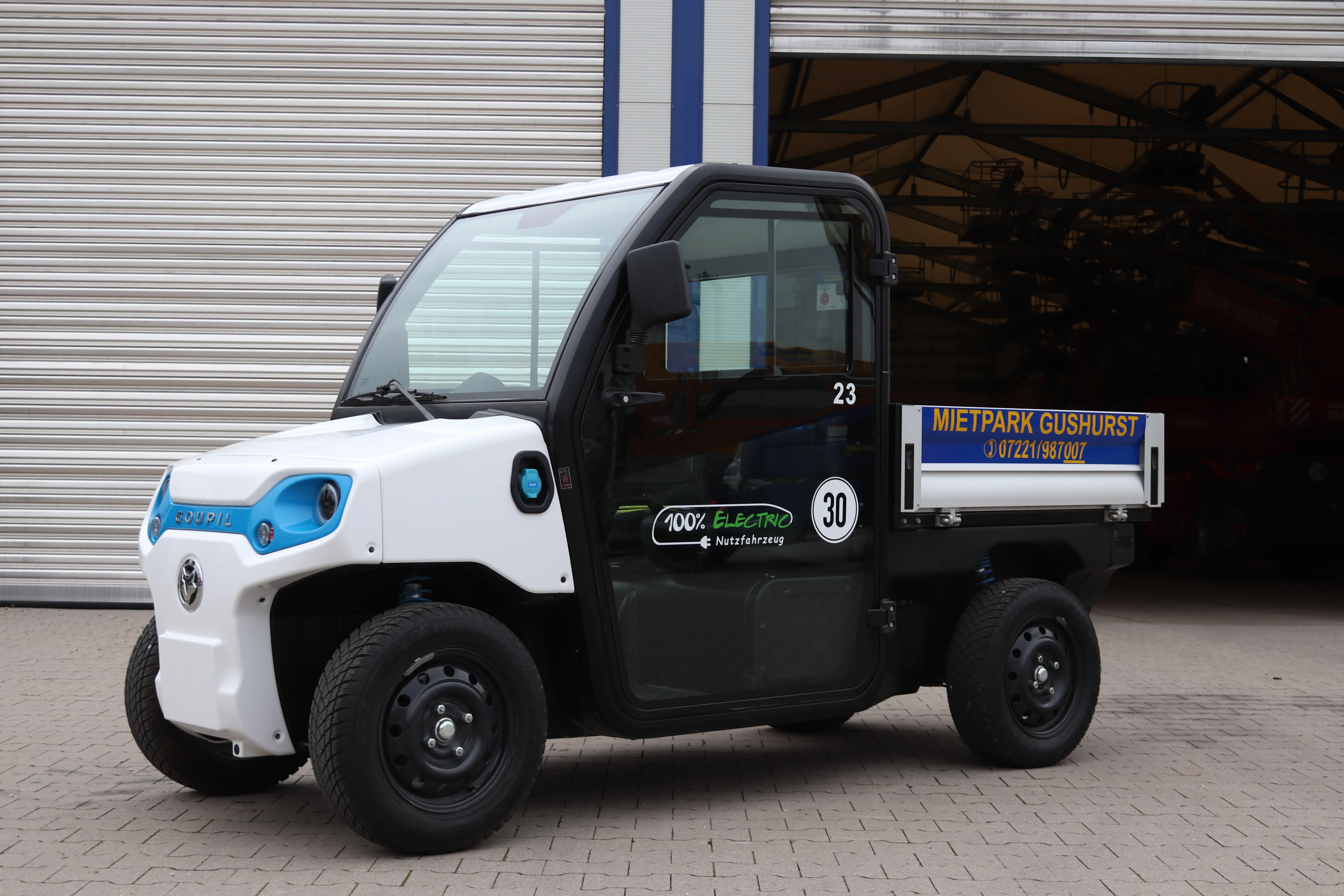 Goupil E-Wagen G2 - Pritsche (Int.Nr. 023)