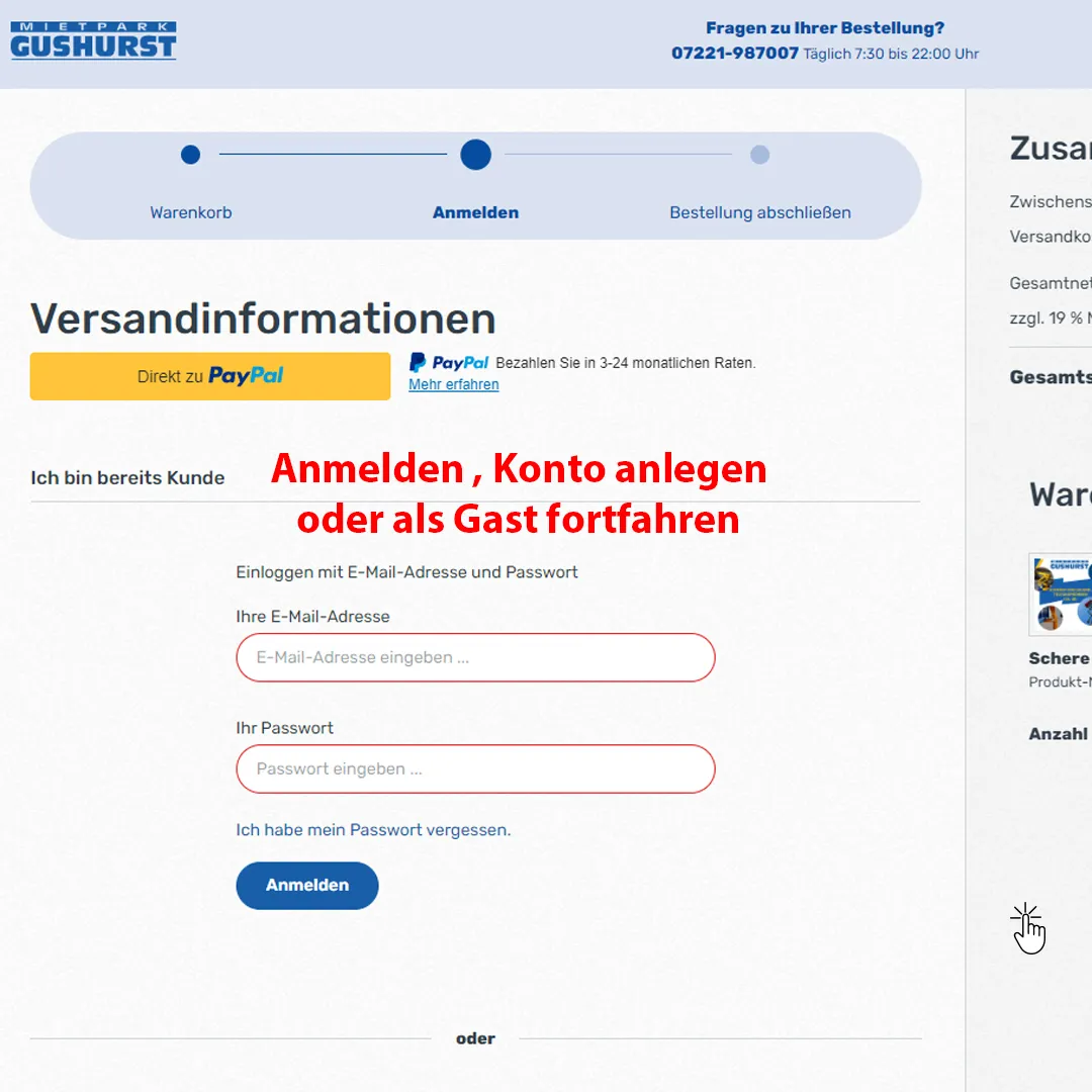 Schere und Gelenk-/Teleskopbühnen (3a, 3b)