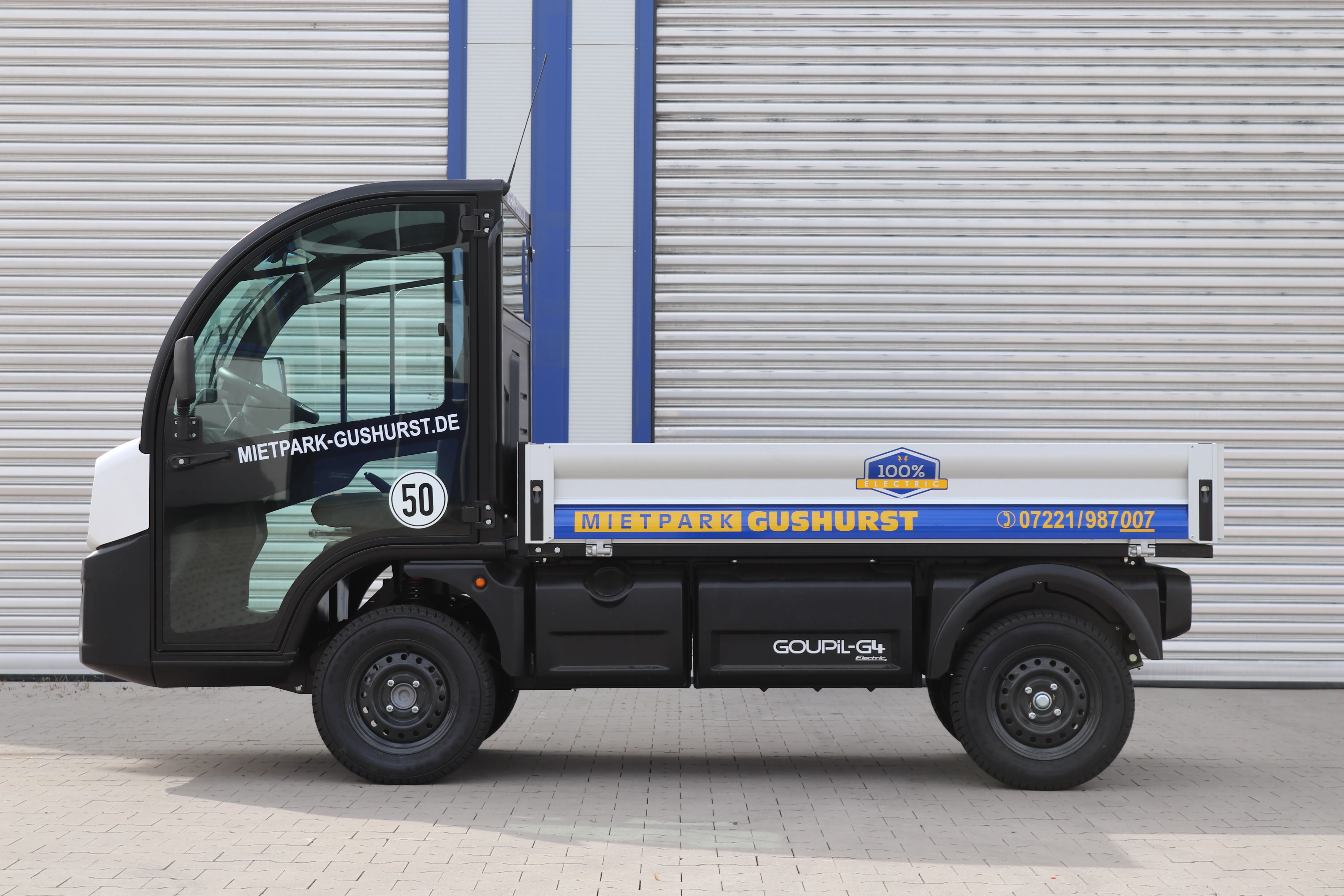 Goupil E-Wagen G4 - Pritsche 