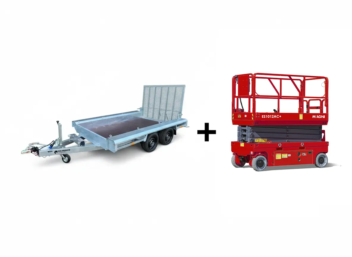 Hubsteiger Magni ES1012AC+ und Anhänger Kaufen 
