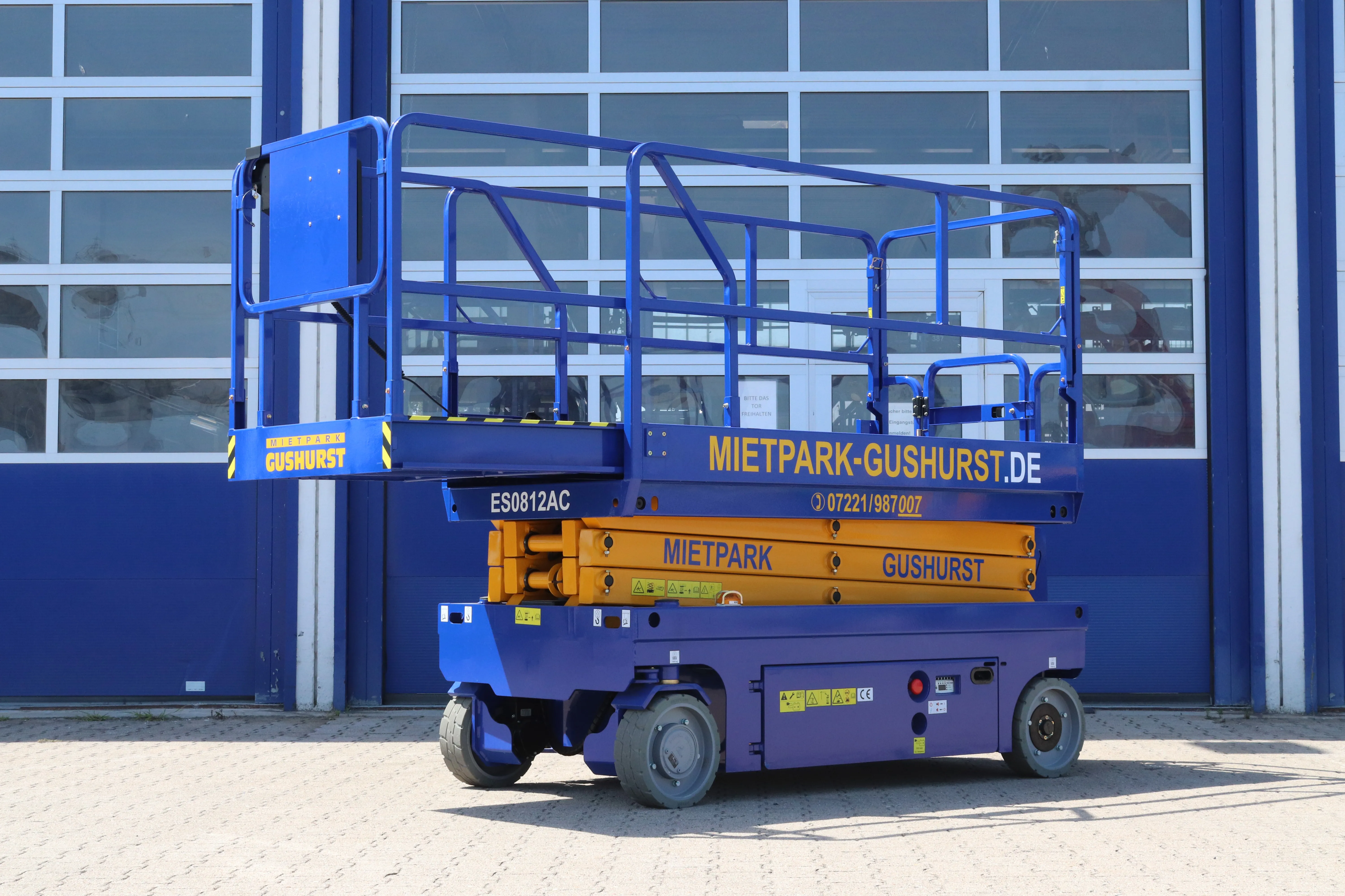 Magni Elektro-Scherenbühne ES0812AC+