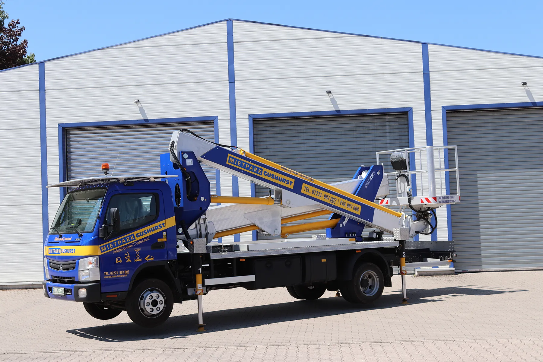 Multitel LKW Arbeitsbühne MX 290 (Int. Nr. 150)