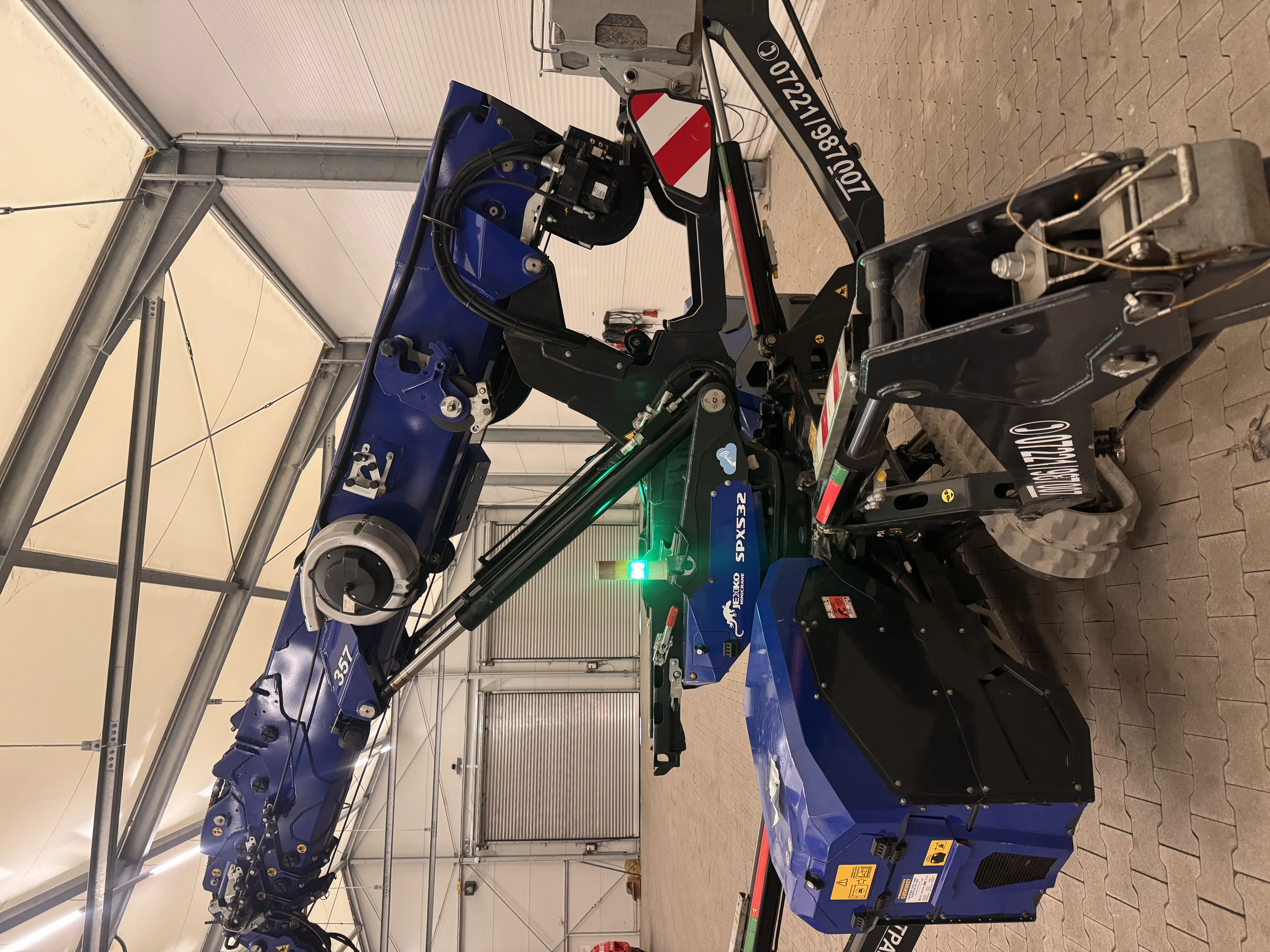 Jekko SPX532 Minikran | Lithium-Ionen-Antrieb | Vollausstattung & Jib