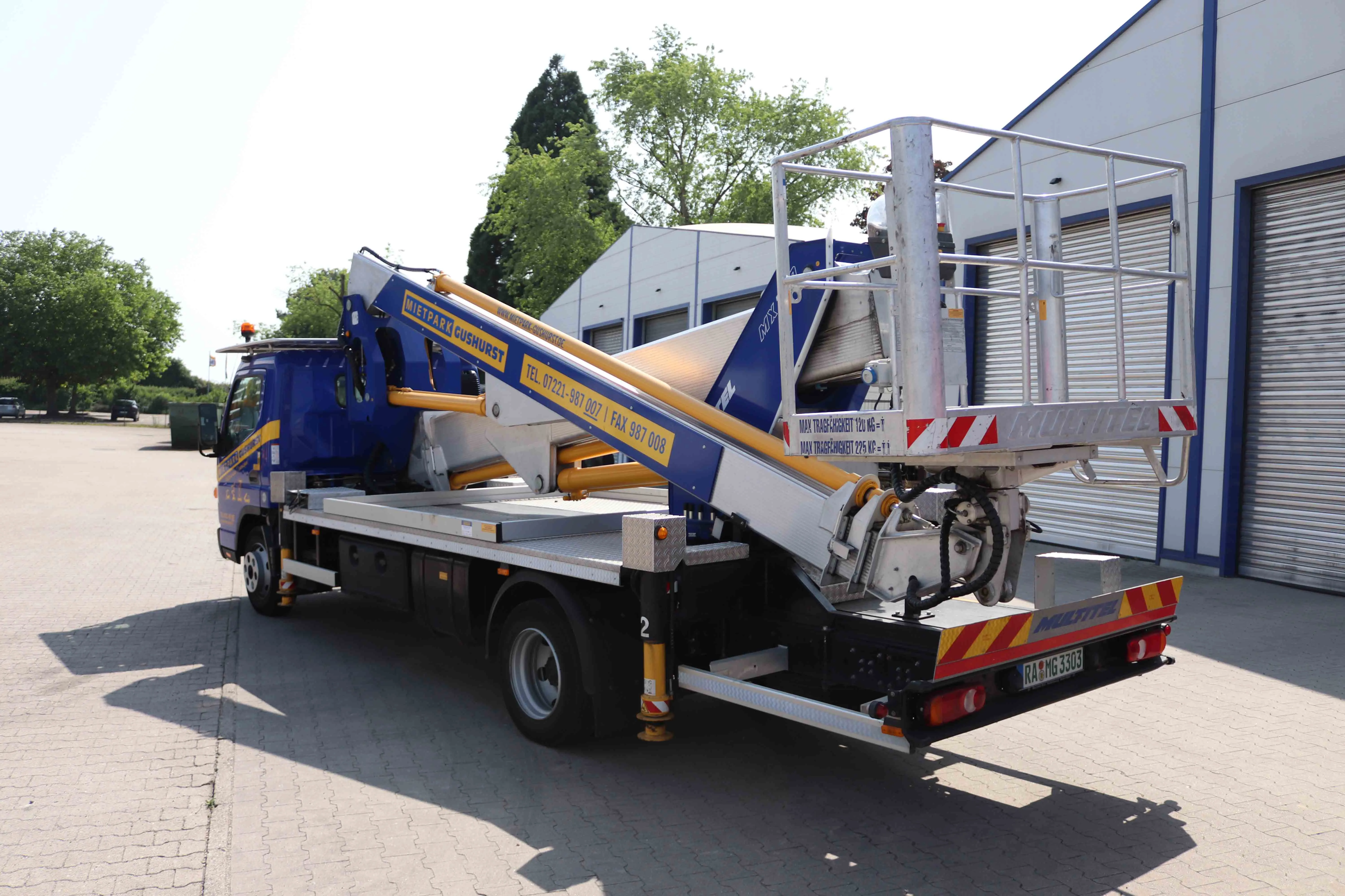 Multitel LKW Arbeitsbühne MX 290 (Int. Nr. 150)