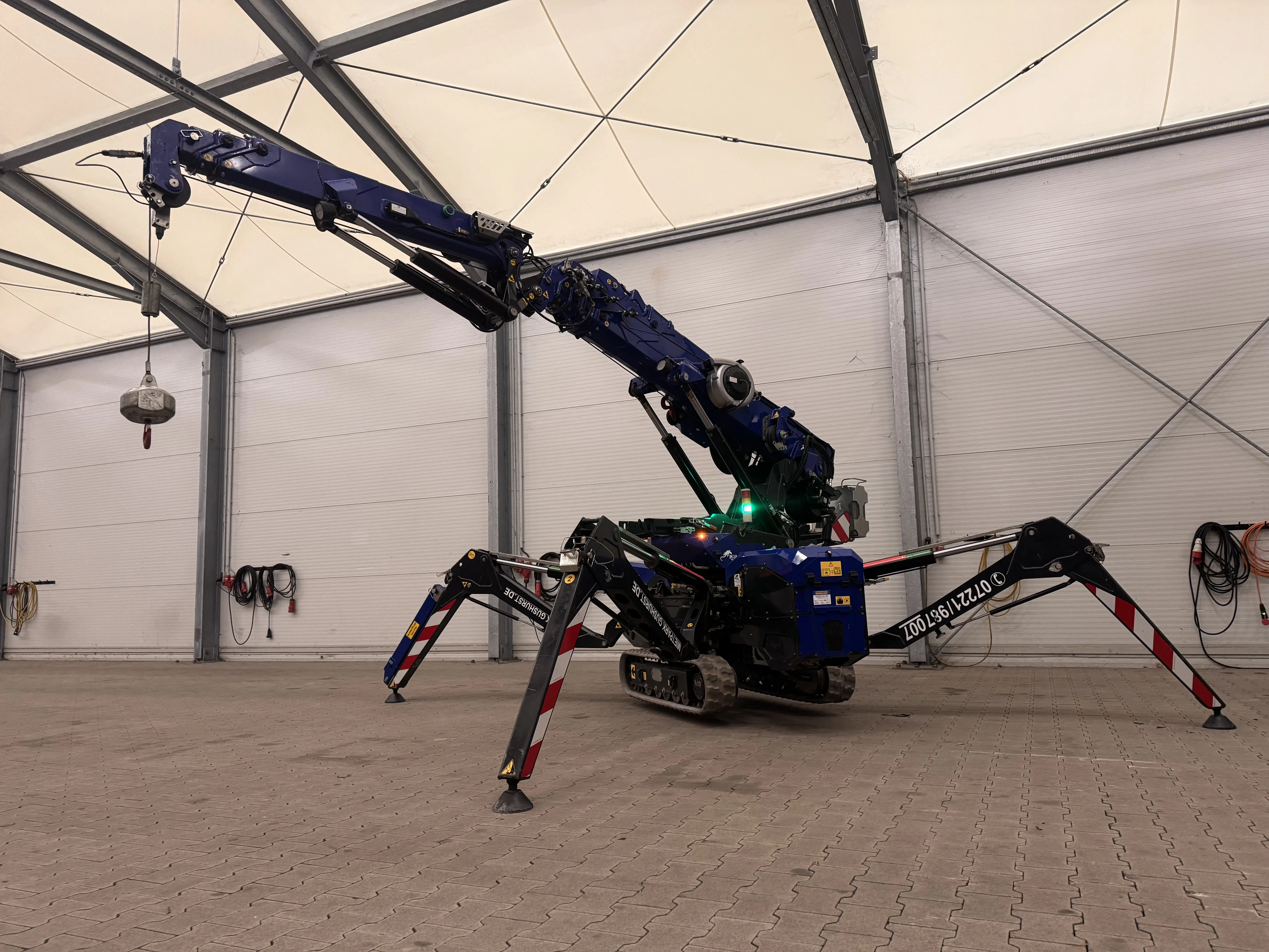 Jekko SPX532 Minikran | Lithium-Ionen-Antrieb | Vollausstattung & Jib