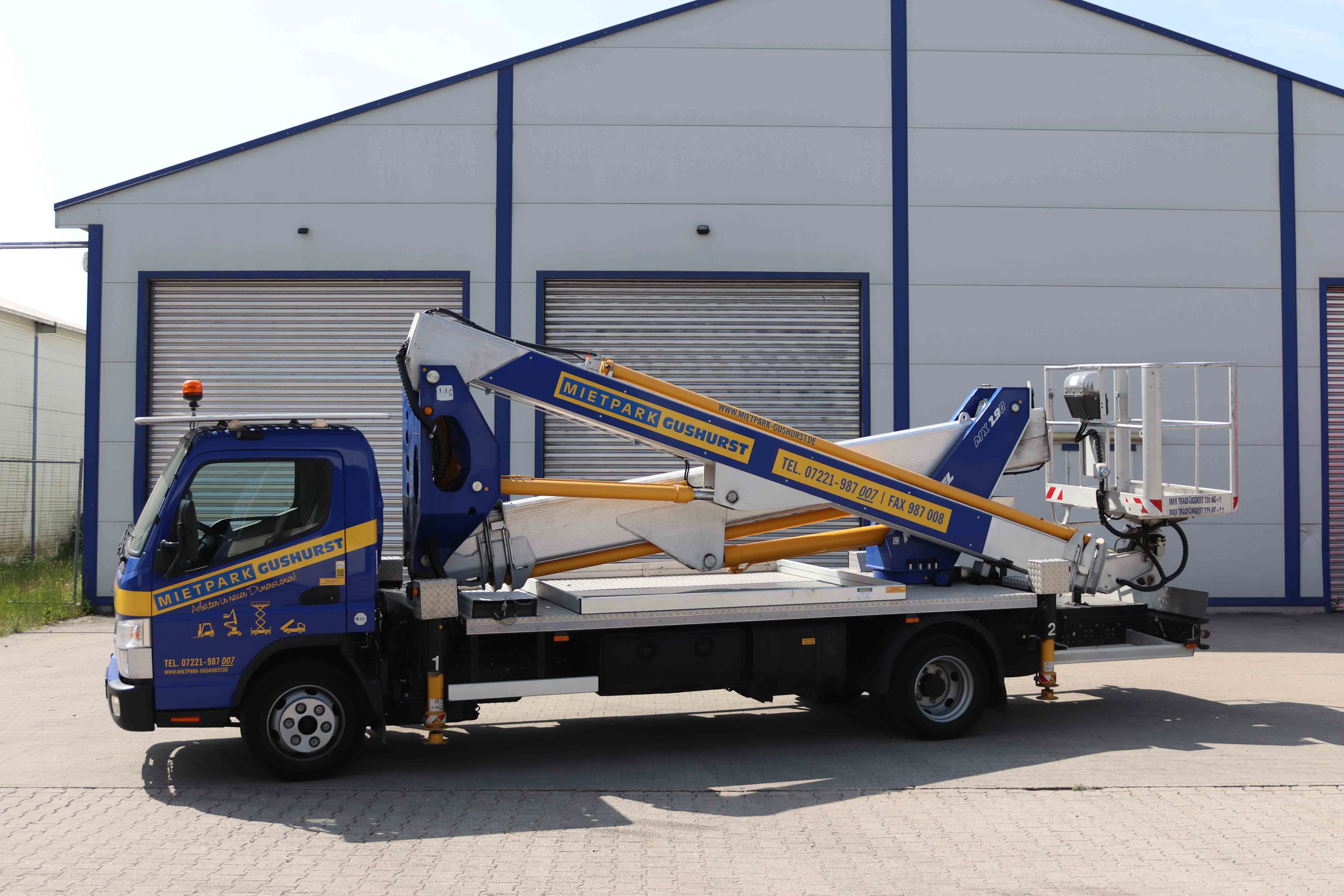 Multitel LKW Arbeitsbühne MX 290 (Int. Nr. 150)