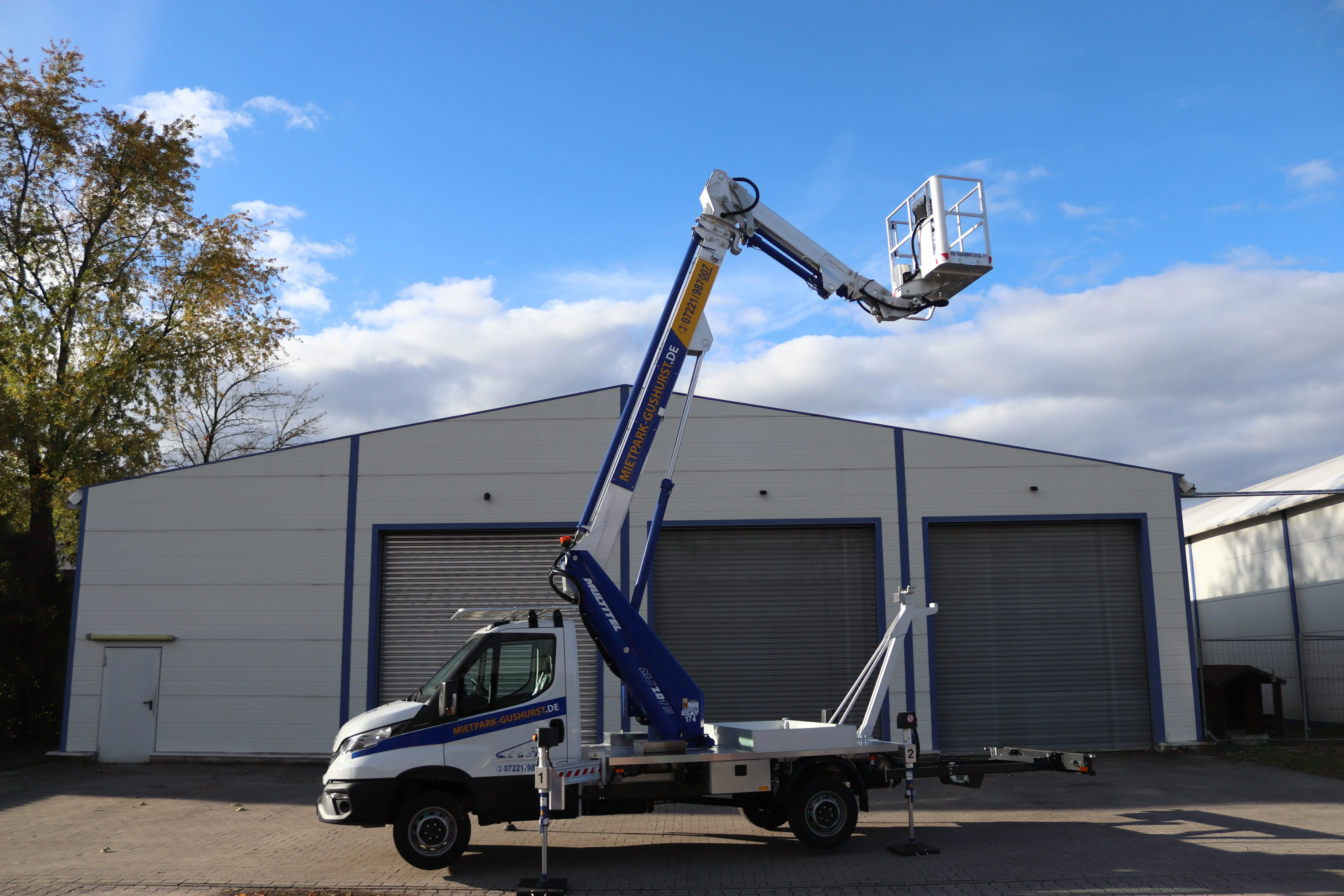 Multitel Arbeitsbühne MJ 201 S