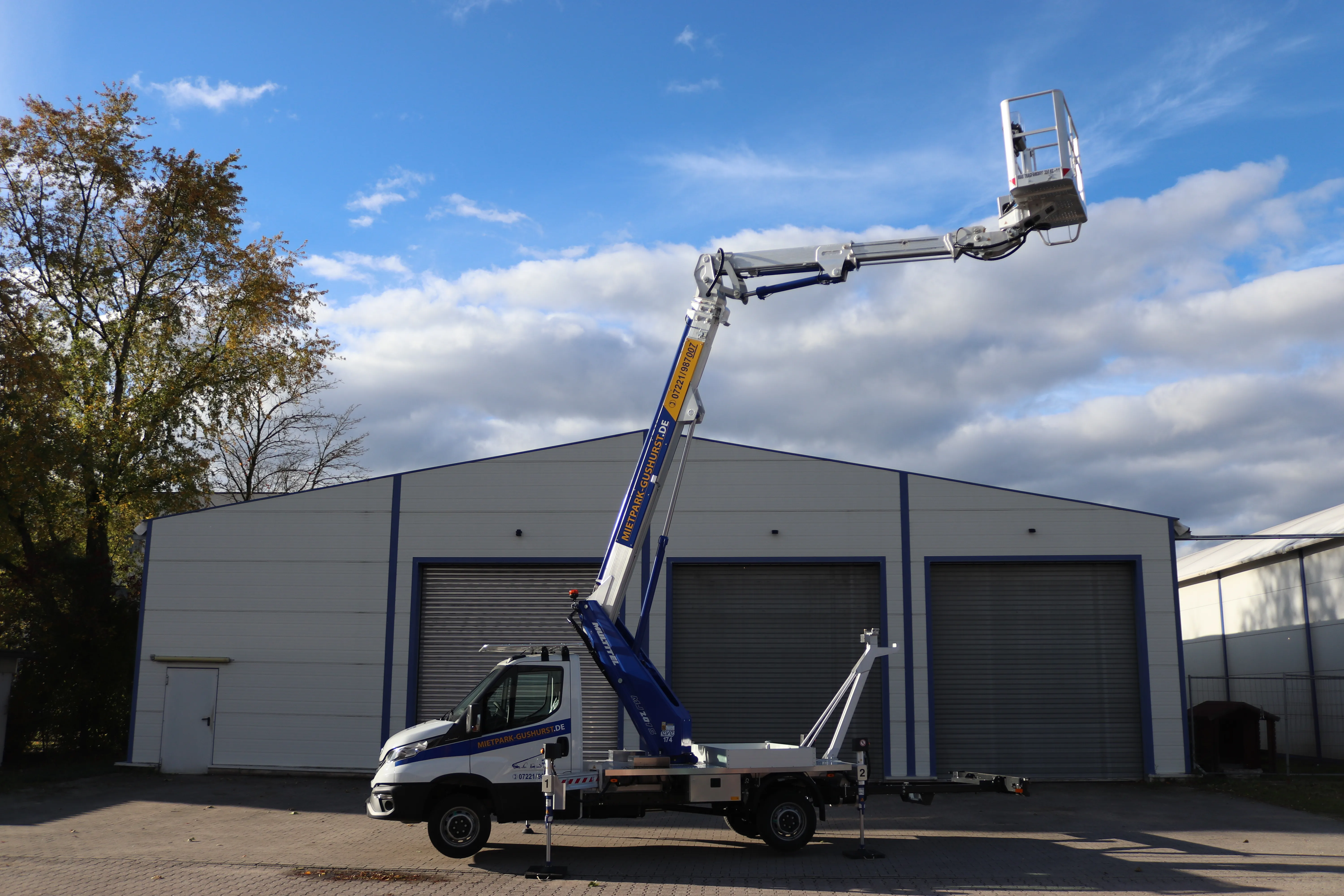 Multitel Arbeitsbühne MJ 201 S