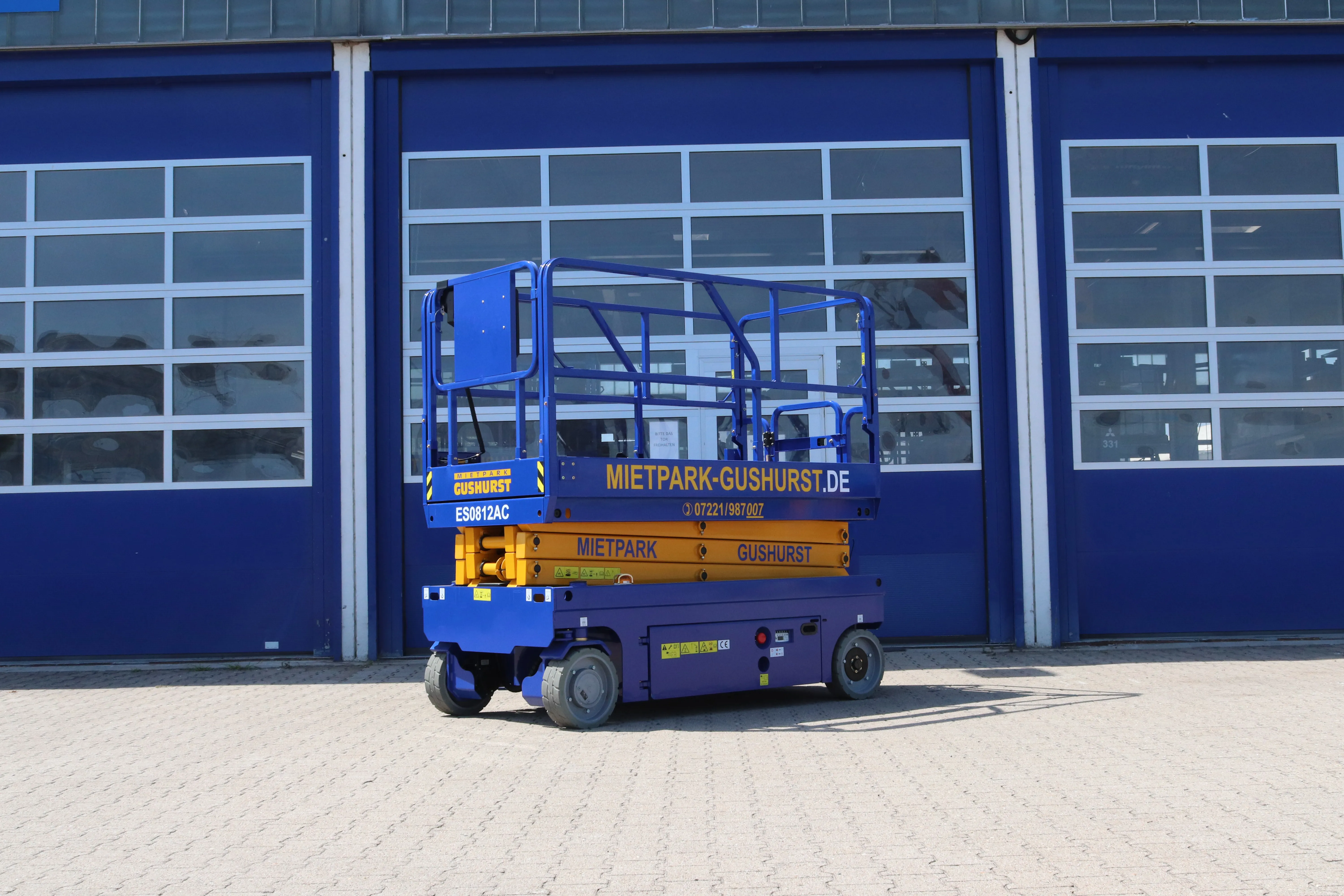 Magni Elektro-Scherenbühne ES0812AC+