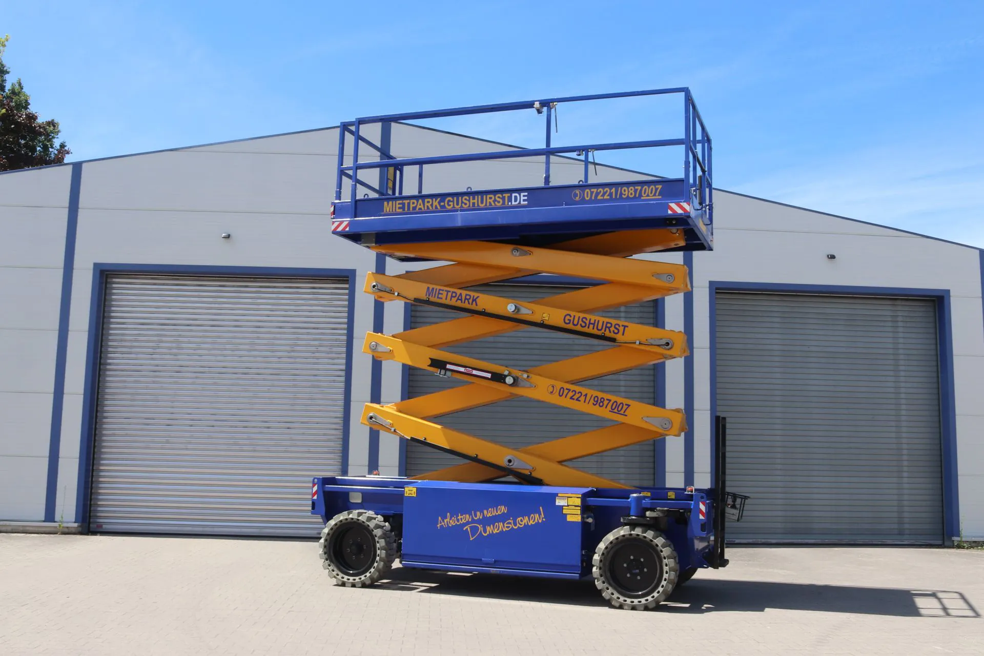 Holland Lift Elektro-Scherenbühne HL 160 E20