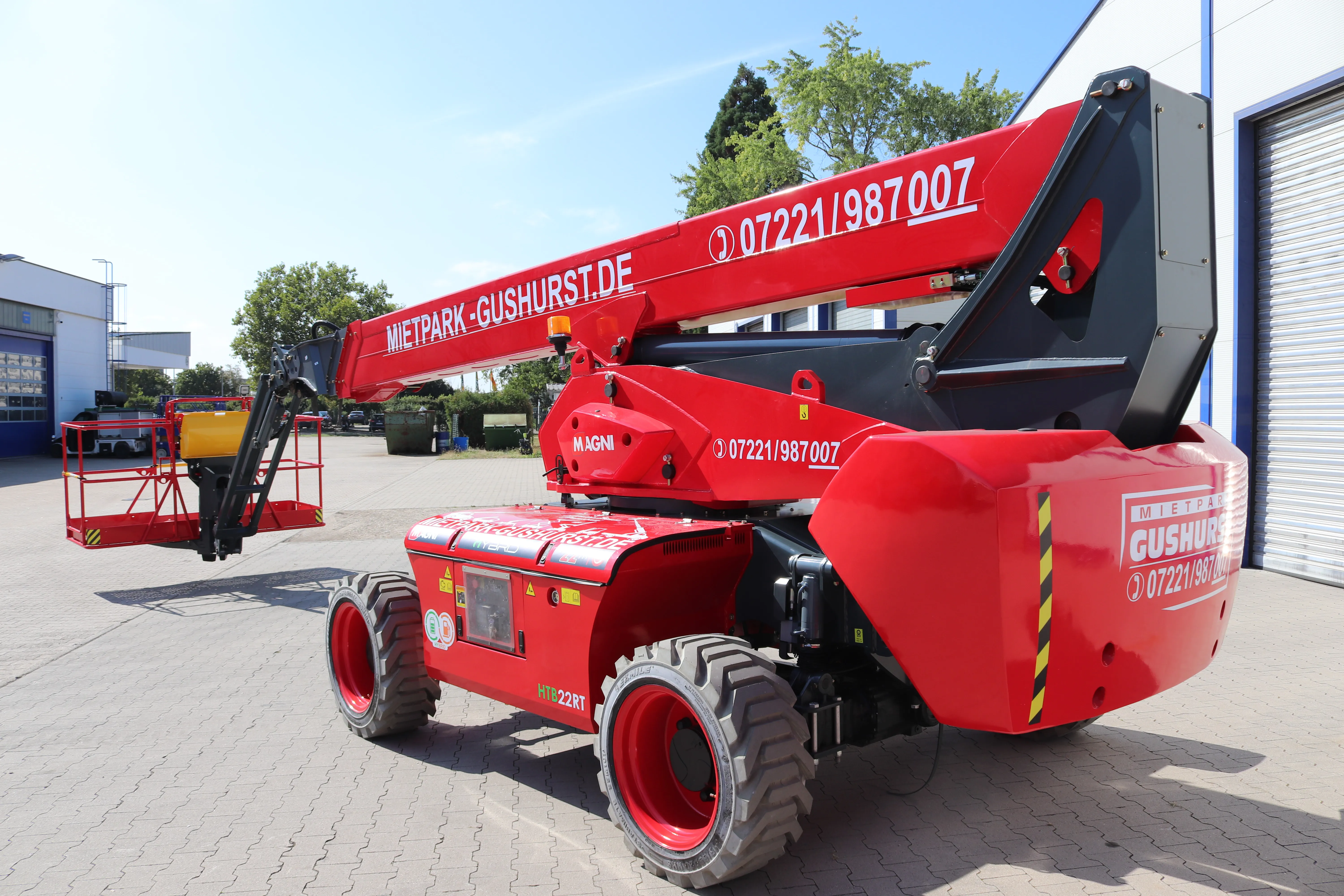 Magni Hybrid-Teleskopbühne HTB22RT