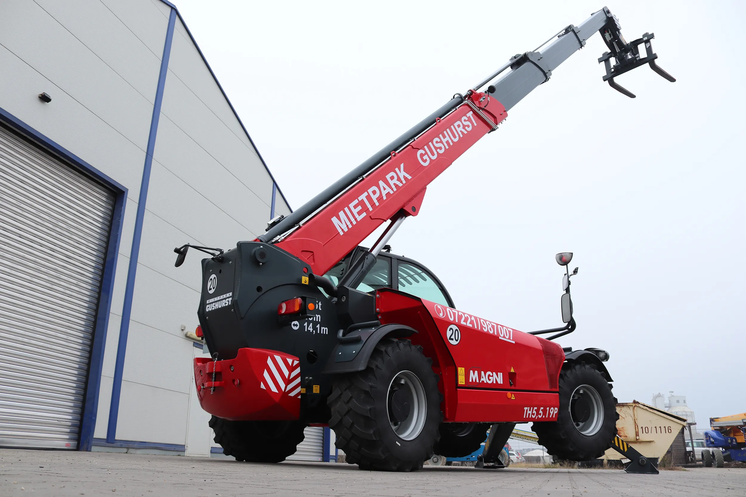 Magni Teleskopstapler TH 5,5.19 (Starr)