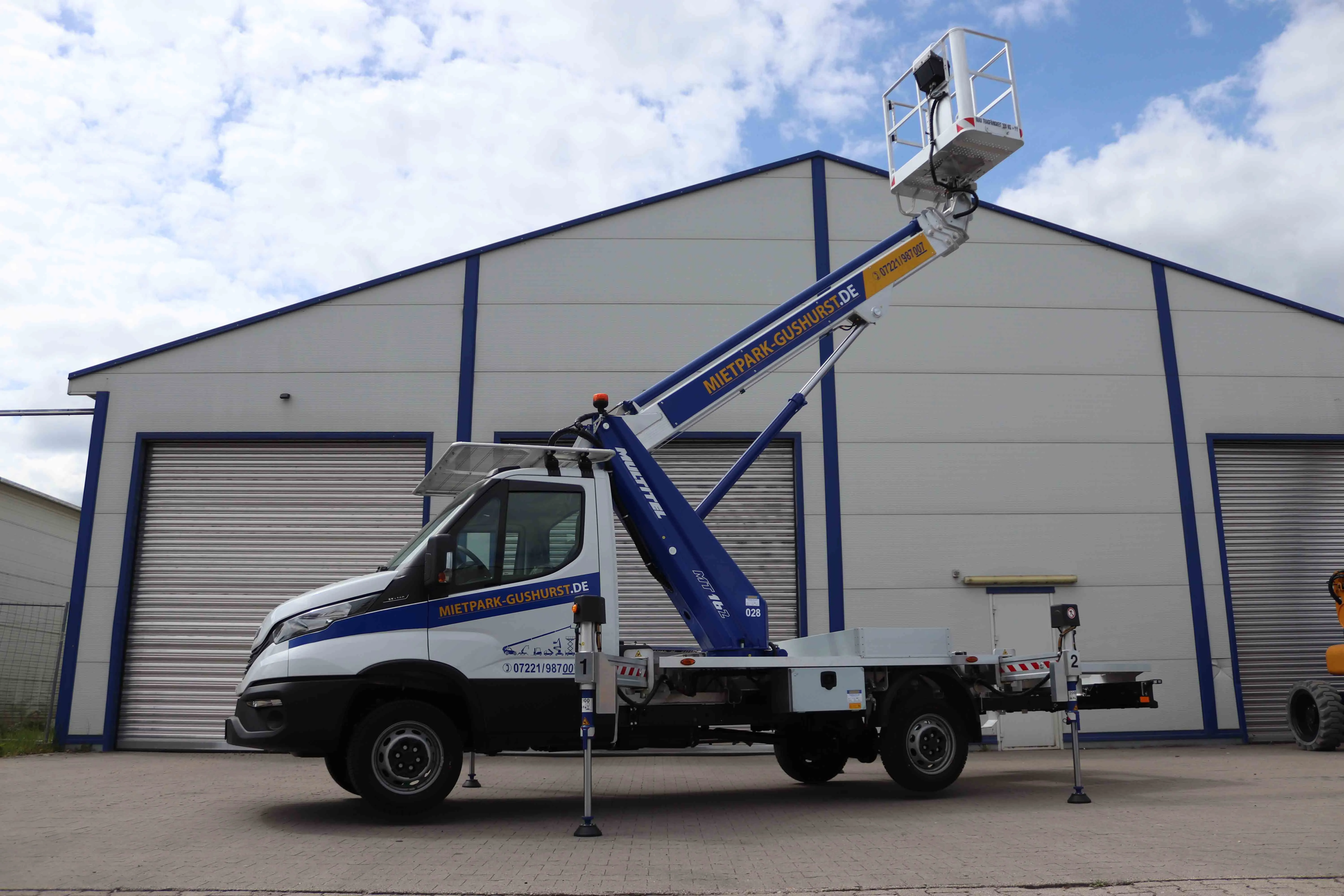 Multitel LKW Arbeitsbühne MT 162 EX