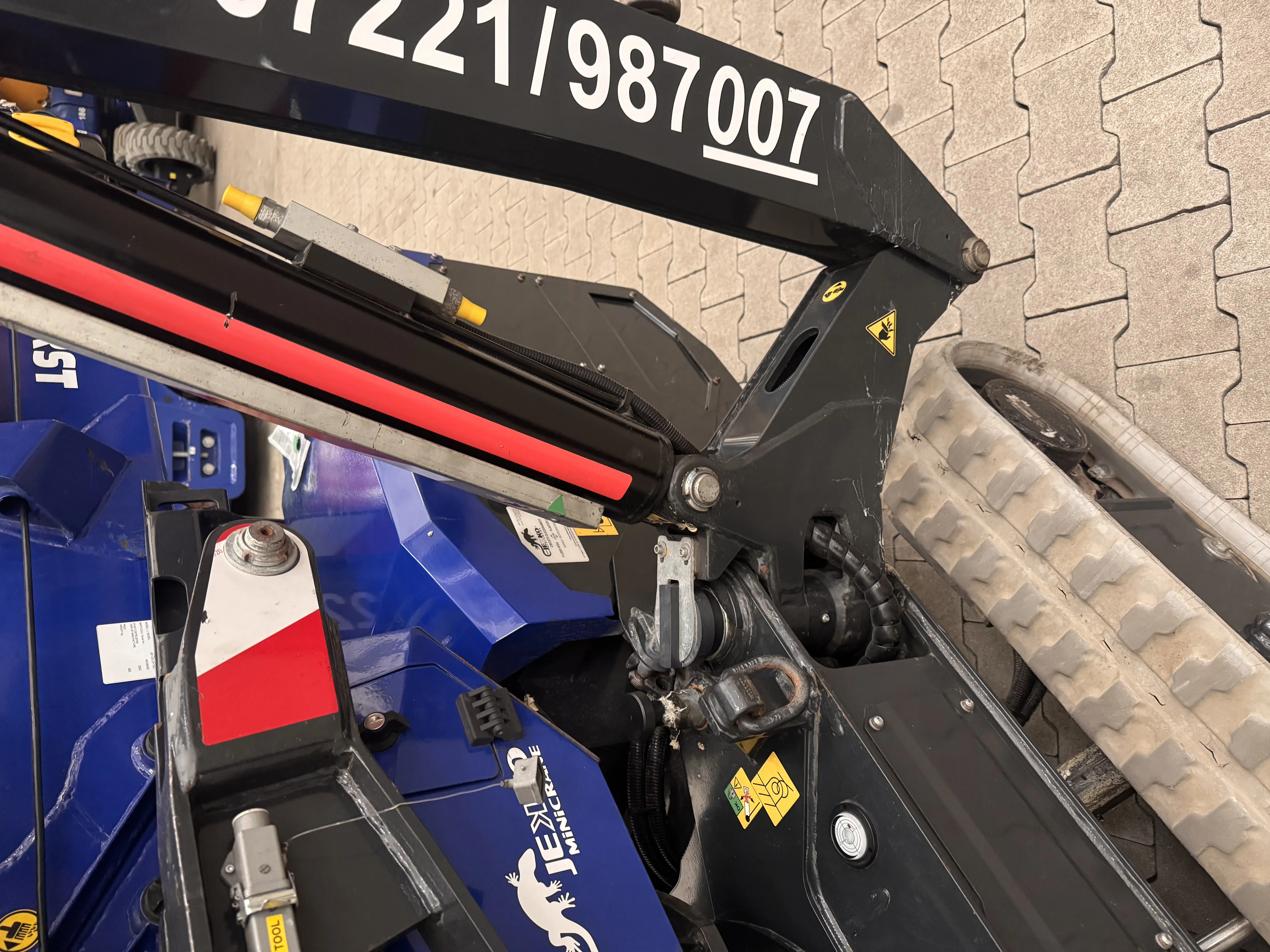 Jekko SPX532 Minikran | Lithium-Ionen-Antrieb | Vollausstattung & Jib