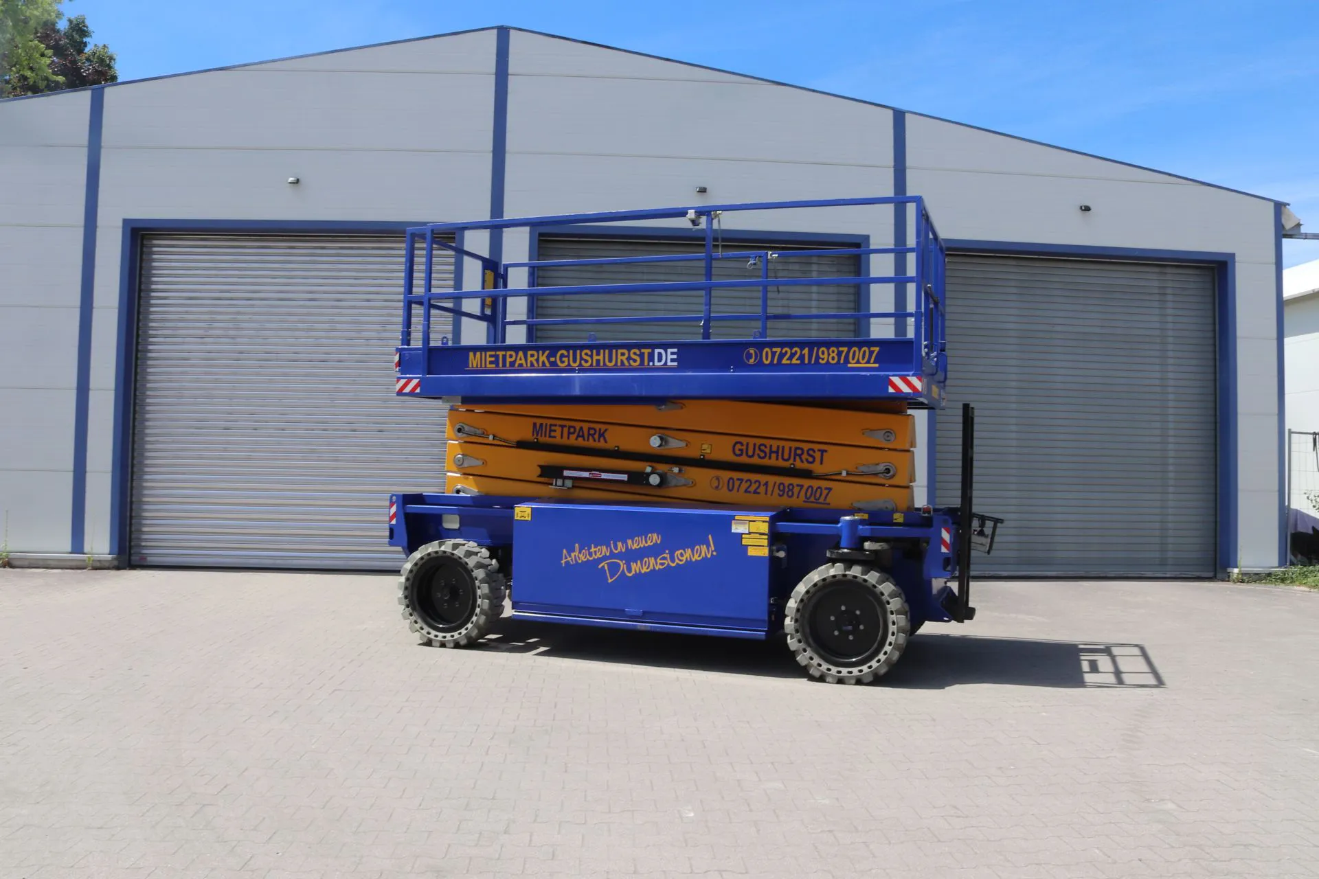 Holland Lift Elektro-Scherenbühne HL 160 E20