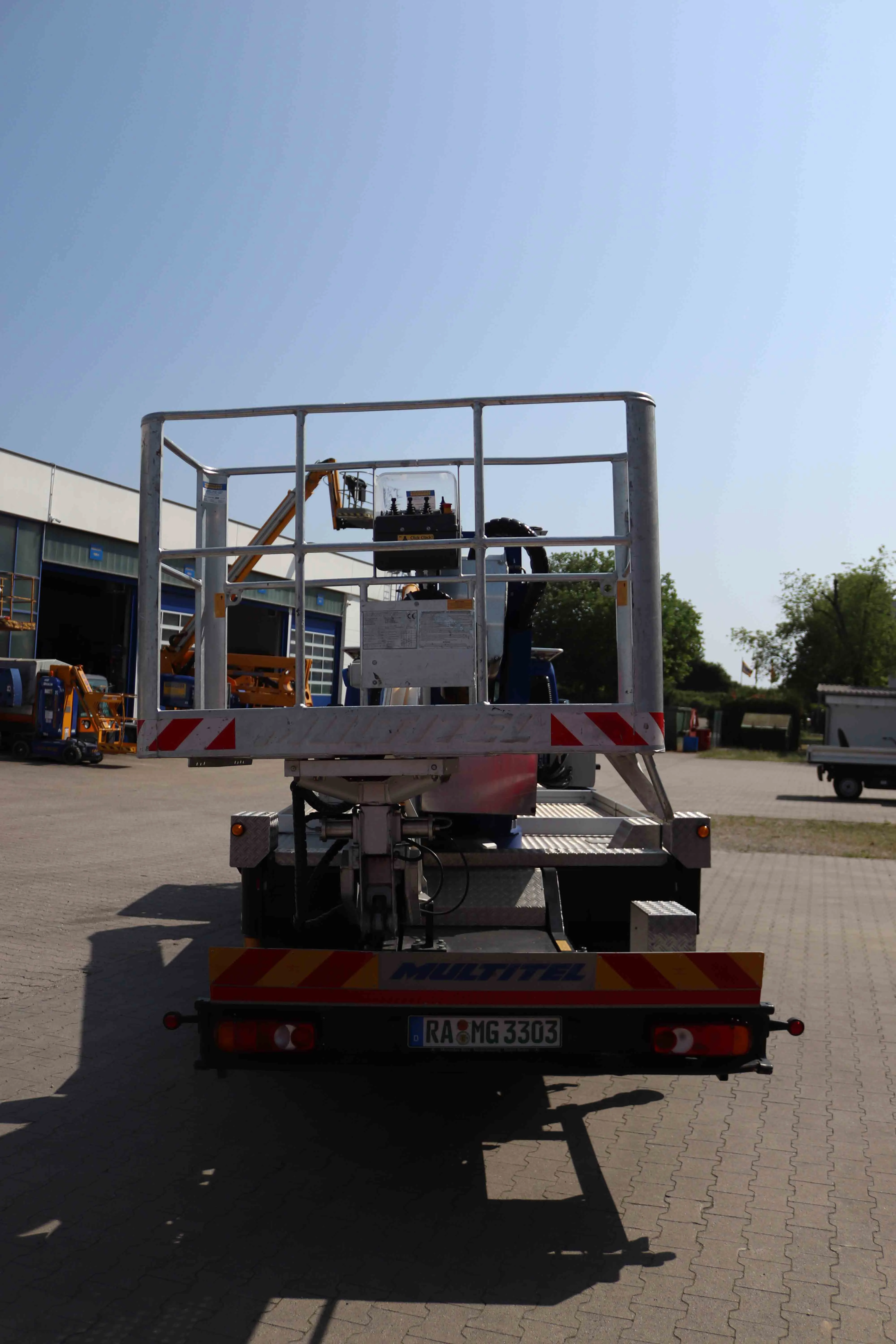 Multitel LKW Arbeitsbühne MX 290 (Int. Nr. 150)