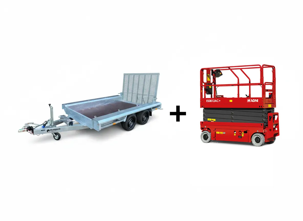 Hubsteiger Magni ES0812AC+ und Anhänger Kaufen